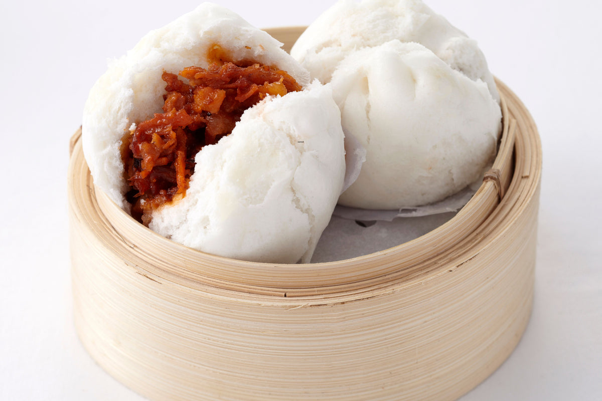 Petits pains vapeur farcis aux lgumes dautomne (Bao)