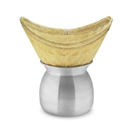 Cuiseur Vapeur Bambou 24cm - 2 Niveaux - Couvercle Inclus - Cuisine Asiatique, Dim Sum, Légumes - Écologique