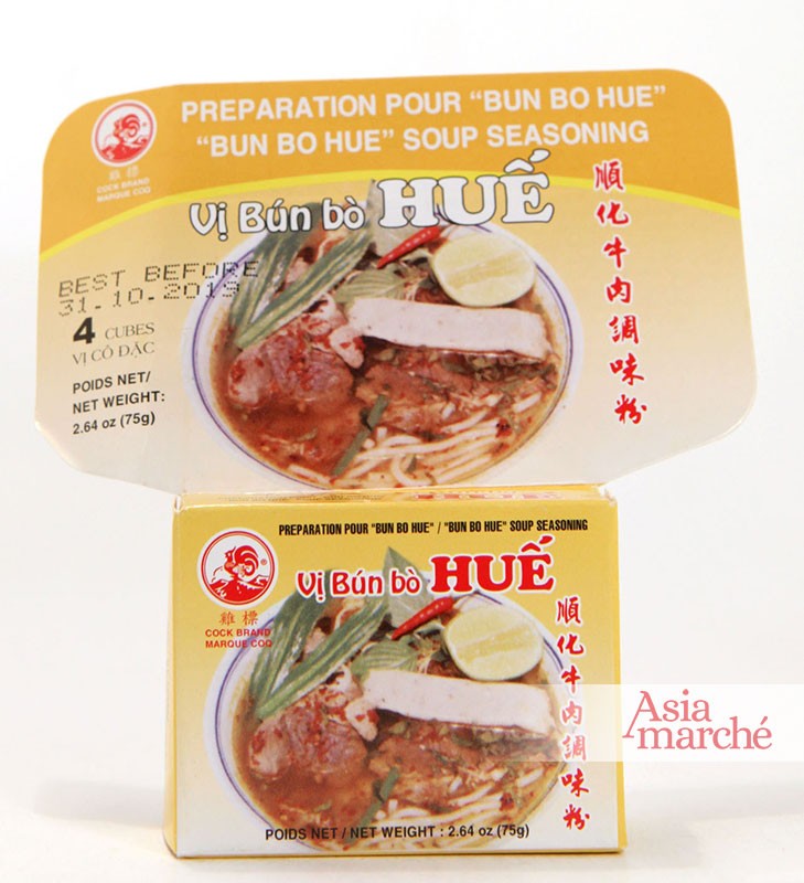 Epices en cube pour Bun Bo Hue 75g - Asiamarché france
