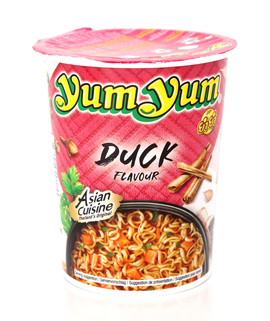 Soupe de nouilles au canard en bol de 70g Yumyum - Asiamarché france