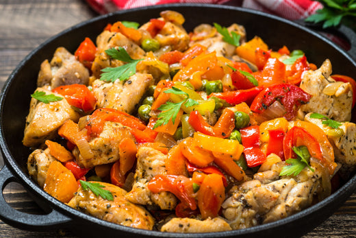 Poulet au gingembre et citronnelle façon sauté