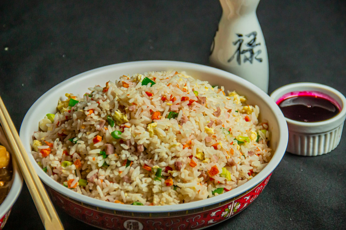 Riz sauté aux œufs et ciboule (Dàn Chǎo Fàn) Asiamarché — free download