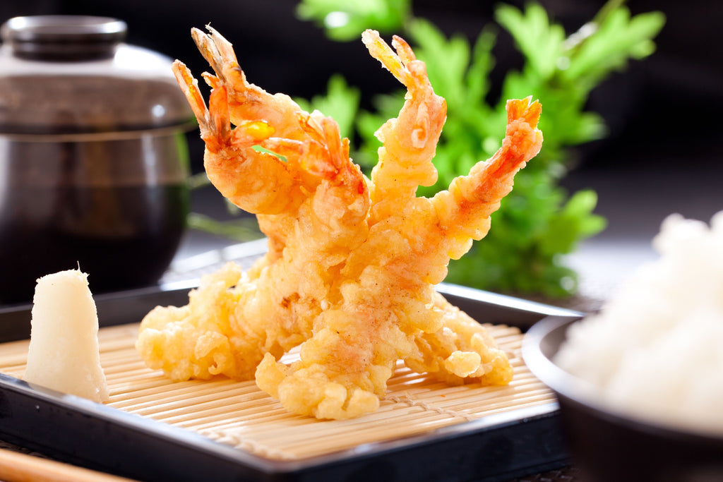 Beignets de crevettes croustillants (Tempura Ebi)