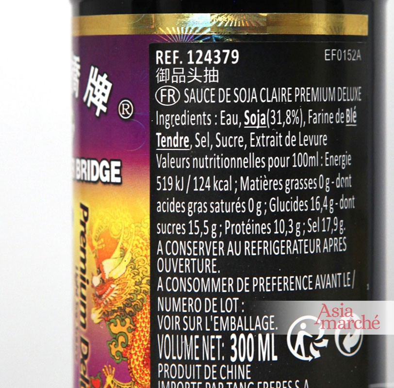 Sauce soja Premium PRB 300ml - Asiamarché france