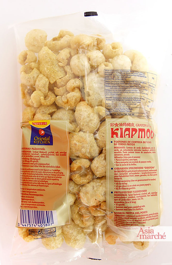 Kiap Moo, grattons, couenne frite 100g - Asiamarché france