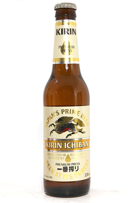 Bière Japonaise Kirin Ichiban 33cl bouteille (5°) - Asiamarché france