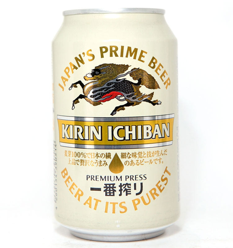 Bière Japonaise Kirin Ichiban 33cl canette (5°) - Asiamarché france