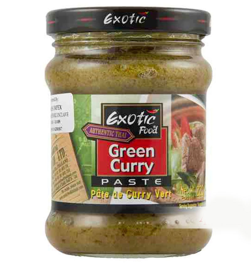 Pâte de curry verte Exotic Food 200g - Asiamarché france
