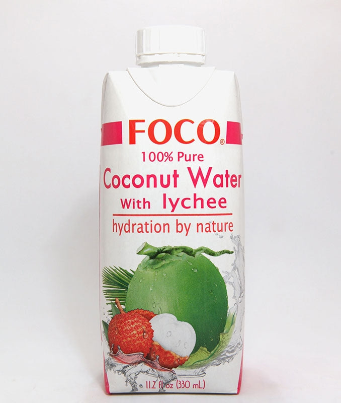 Eau de coco au Lychee 33cl Foco - Asiamarché france