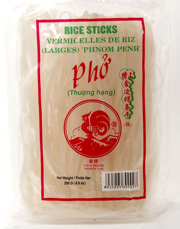 Pâte de riz spécial Pho 250g Coq - Asiamarché france