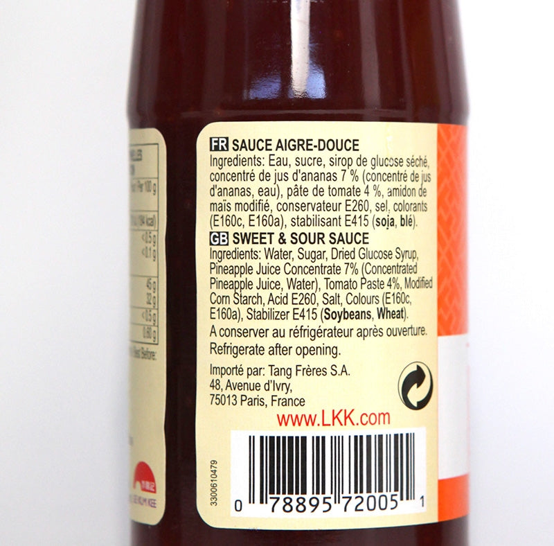 Sauce Aigre-douce 240g LKK - Asiamarché france