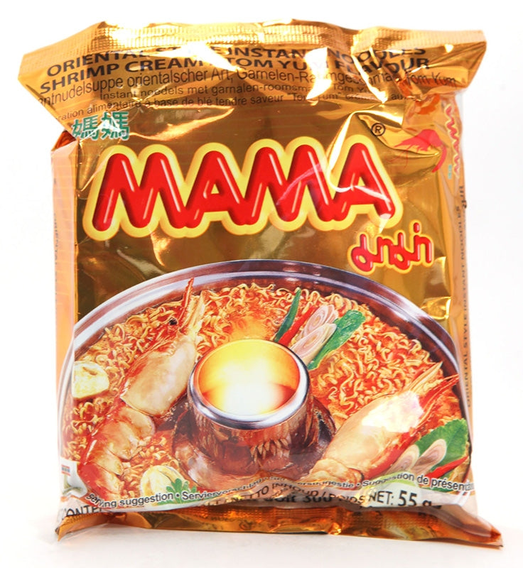 Soupe piquante à la crevette Tom Yum Creamy 55g Mama - Asiamarché france