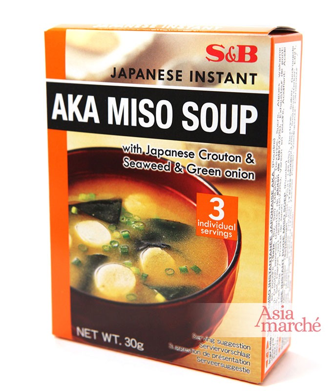 Soupe Miso Aka 30g S&B - Asiamarché france