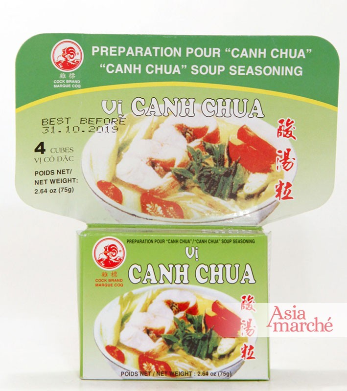 Epices en cube pour Canh Chua 75g - Asiamarché france