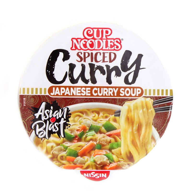 Soupe de nouilles au curry 63g Cup Noodle - Asiamarché france