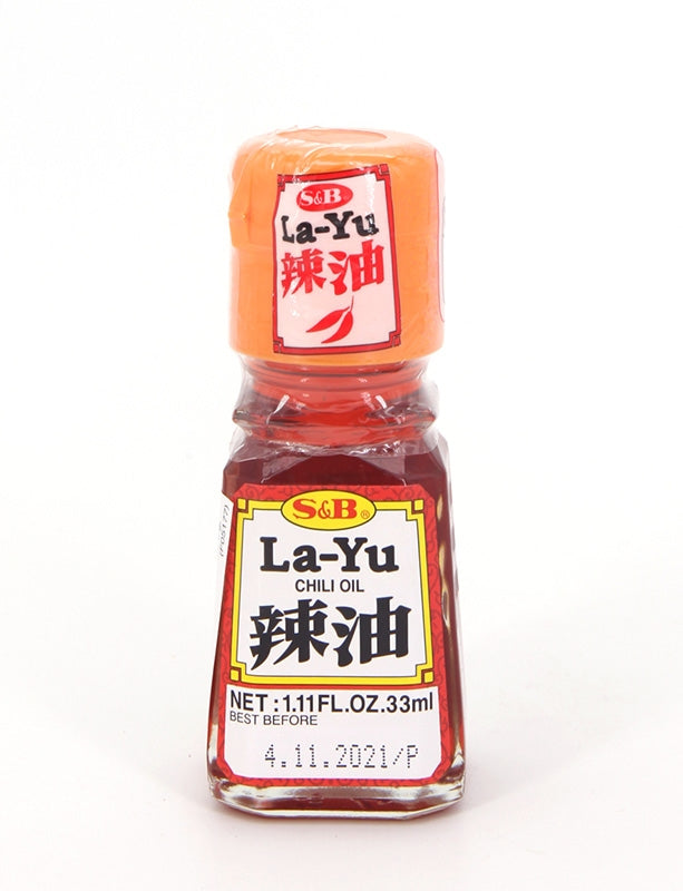 Huile pimenté Japonaise La-yu 33ml S&B - Asiamarché france