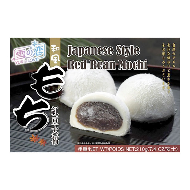Mochis aux haricots rouges Azukis 210g Yuki - Asiamarché france