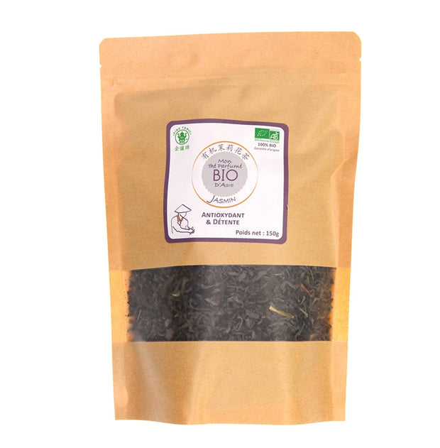 Thé au jasmin BIO 150g en vrac Winhonco - Asiamarché france