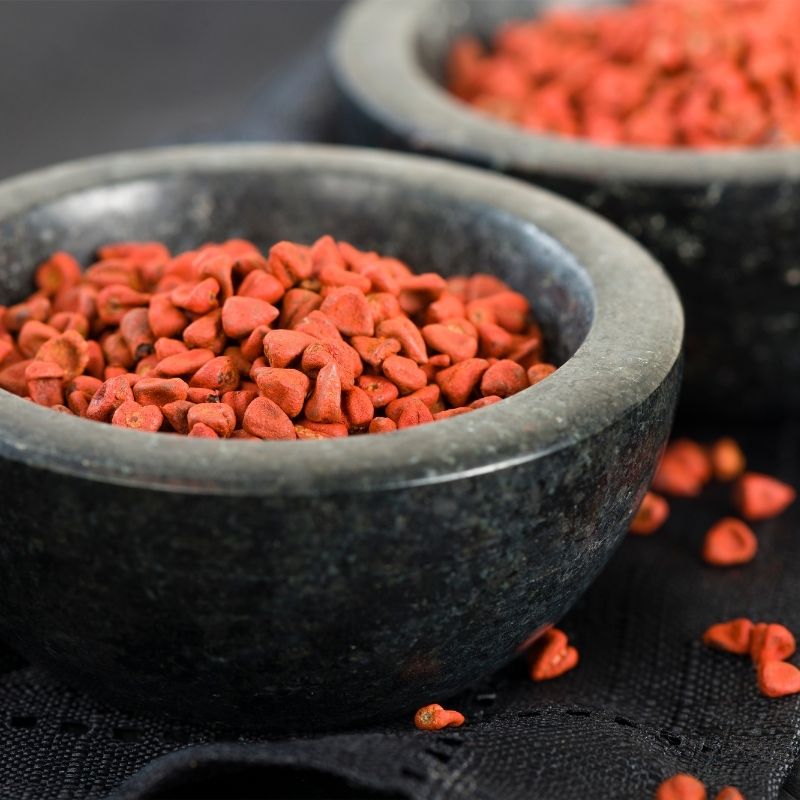 Safran en grains, graines de Rocou 50g - Asiamarché france