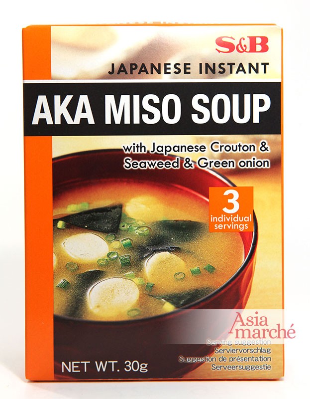 Soupe Miso Aka 30g S&B - Asiamarché france