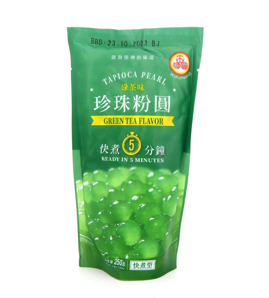 Billes de tapioca au thé vert pour Bubble Tea 250g - Asiamarché france