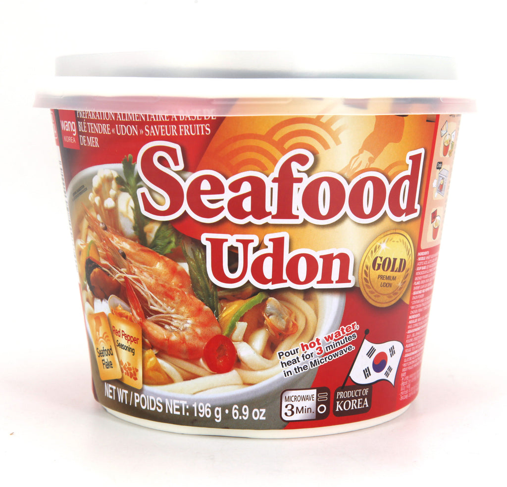Soupe Udon au fruit de mer en bol de 196g Wang - Asiamarché france