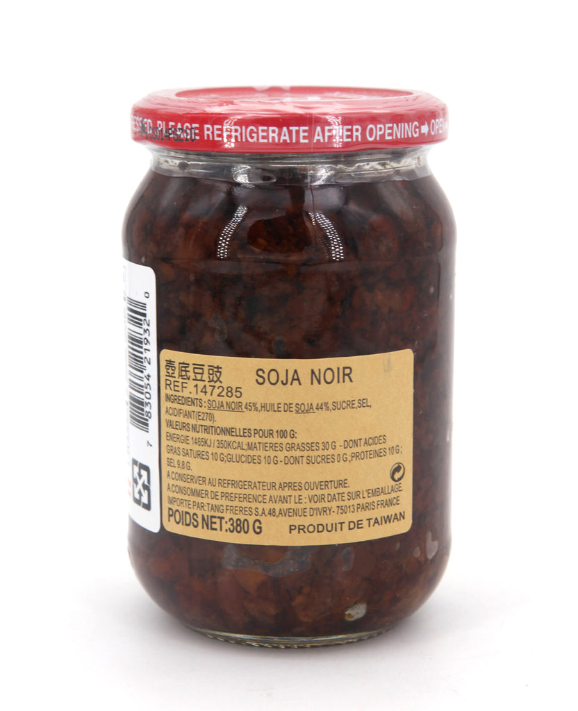 Douchi / Sauce graines soja noir salées 380g - Asiamarché france