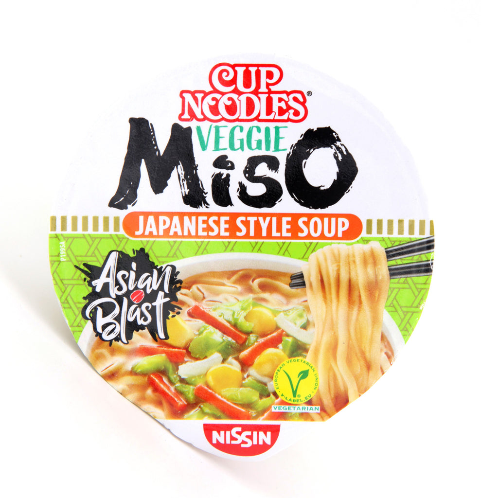 Soupe de nouilles Miso / Veggie 63g Cup Noodle - Asiamarché france