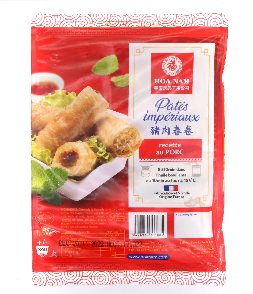 Nems frais au Porc - Asiamarché france