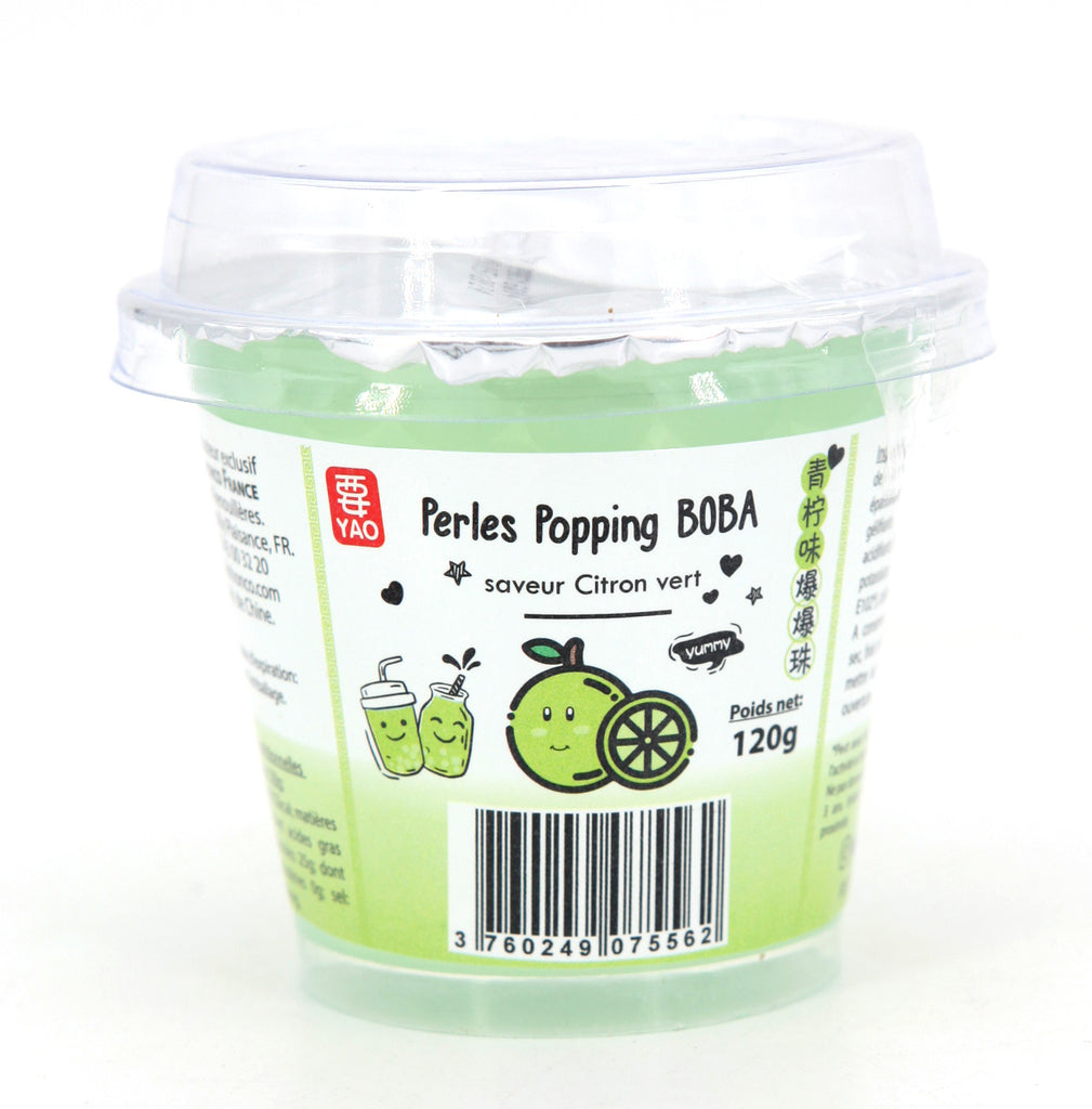 Billes Citron vert pour Bubble tea 120g - Asiamarché france