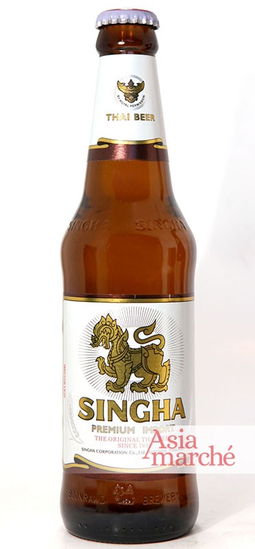 Bière Thaïlandaise Singha 33cl bouteille (5°) - Asiamarché france