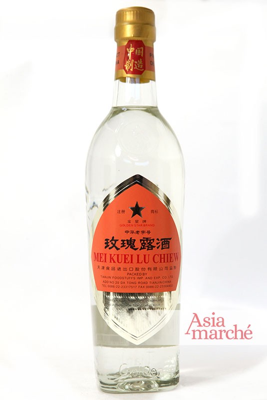 Mei Kuei Lu, alcool de Rose 50cl Golden star (54°) - Asiamarché france