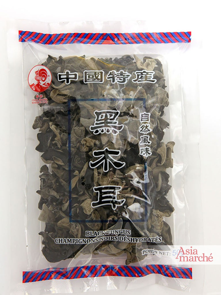 Champignons noirs secs 50g Coq - Asiamarché france