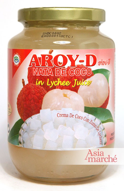 Nata de coco au Lychee 450g Aroy-D - Asiamarché france