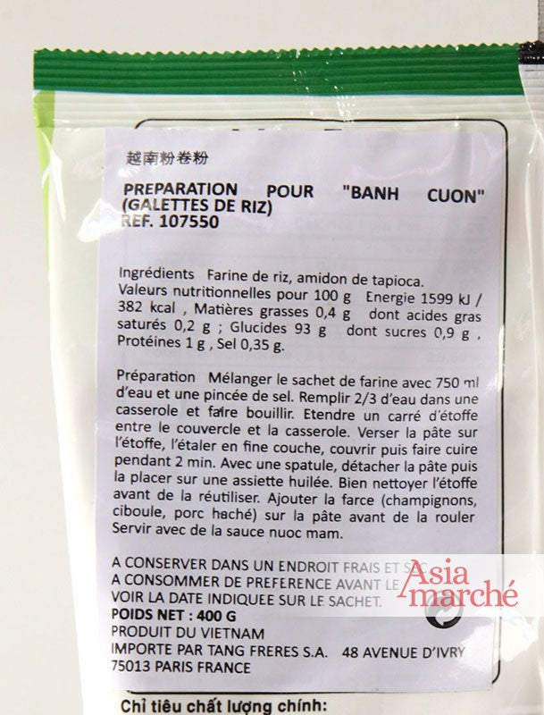 Farine pour Banh Cuon 400g - Asiamarché france
