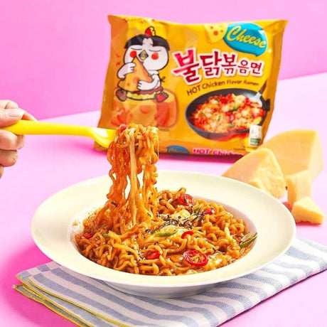 Nouilles Coréennes Buldak Cheese 130g Samyang
