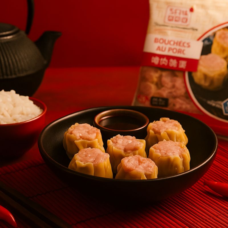 20 Bouchées au porc Sui Mai surgelés SFPA 460g