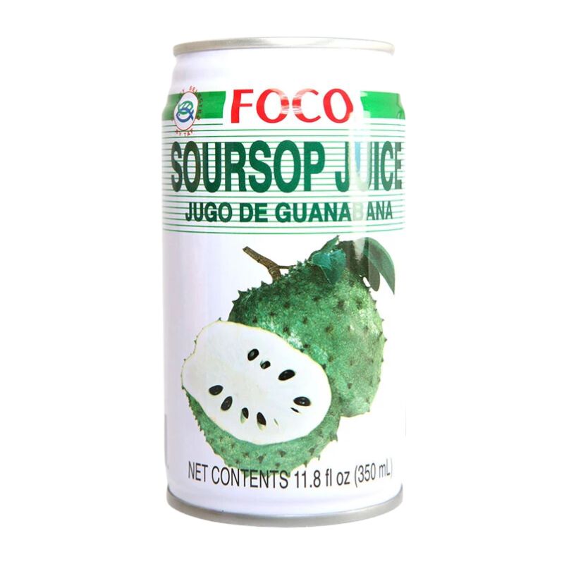 Canette de JUS DE COROSSOL 33CL FOCO  Asiamarch