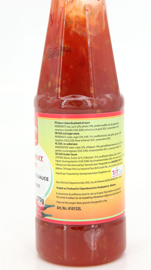 Sauce aigre douce pimentée Vietnamien 270g Cholimex