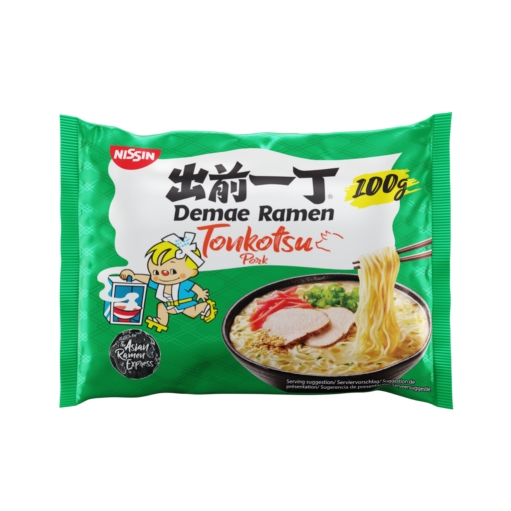 Soupe de nouilles Tonkatsu 100g Nissin - Asiamarché france