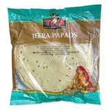 Pappadums Jeera Cumin 200G TRS