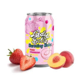 Canette Bubble tea pêche / Fraise Lady Boba 32cl
