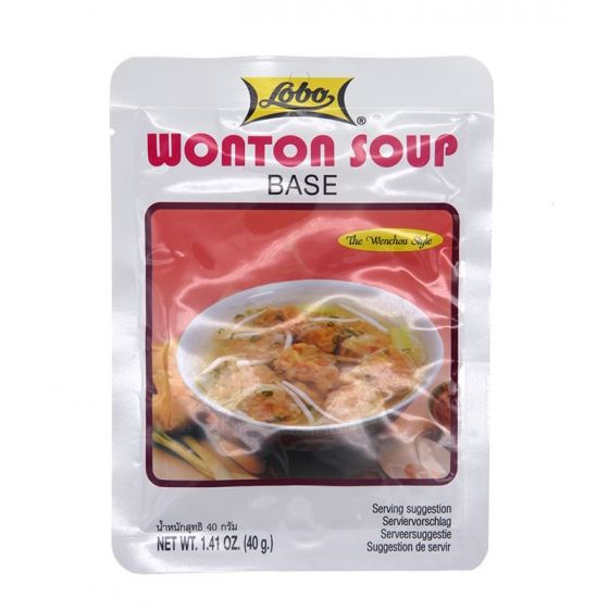 Bouillon de soupe Wonton 40g Lobo - Asiamarché france