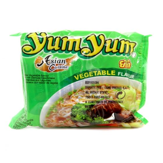 Soupe de nouilles aux légumes 60g YumYum - Asiamarché france