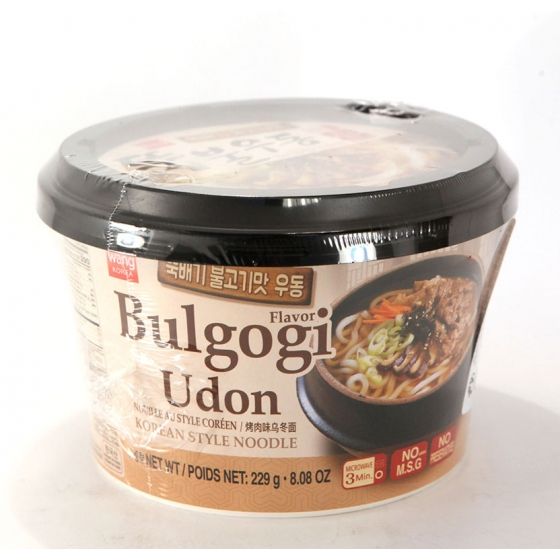 Soupe Udon Bulgogi en bol de 229g Wang - Asiamarché france